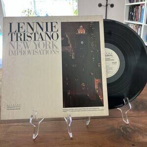 Lennie Tristano New York Improvisations Vinyl LP 1983 Elektra 60264-1 Promo